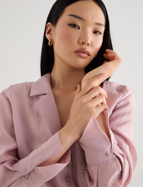 State of play Emilio Shirt, Vintage Pink product photo View 05 L