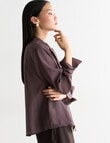 State of play Emilio Shirt, Dark Plum product photo View 06 S