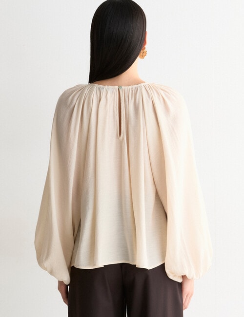 State of play Wynne Top, Vintage Pearl product photo View 02 L
