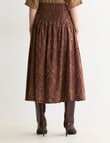 State of play Aliette Skirt, Apricity Print product photo View 02 S