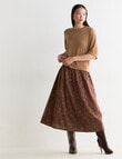 State of play Aliette Skirt, Apricity Print product photo View 03 S