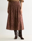 State of play Aliette Skirt, Apricity Print product photo View 05 S