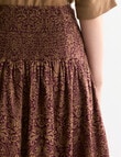 State of play Aliette Skirt, Apricity Print product photo View 07 S