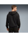 Puma French Terry Graphics Hoodie, Black product photo View 02 S