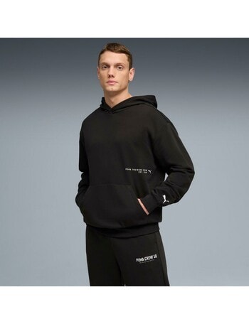 Puma French Terry Graphics Hoodie, Black product photo