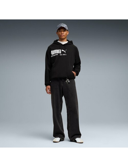 Puma Sport Hoodie, Black product photo View 02 L