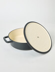 Capital Kitchen Element Cast Iron Saute Pan 28cm, Charcoal product photo View 03 S