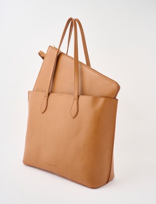 Boston + Bailey Tote Bag, Cognac product photo View 06 L