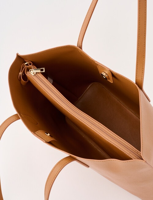 Boston + Bailey Tote Bag, Cognac product photo View 08 L
