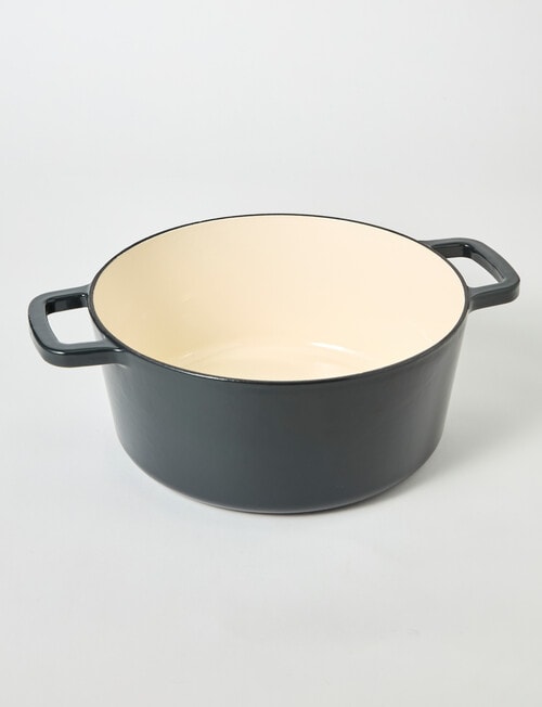 Capital Kitchen Element Cast Iron Casserole 28cm, Charcoal product photo View 02 L