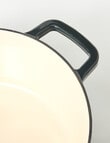 Capital Kitchen Element Cast Iron Casserole 28cm, Charcoal product photo View 04 S