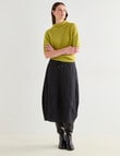 Jigsaw Align Alpaca Blend Roll Neck, Citron Green product photo View 03 S