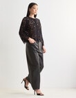 State of play Zina Lace Blouse, Black product photo View 03 S