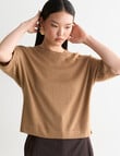 State of play Narina Merino Tee, Golden product photo