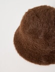Boston + Bailey Fluffy Bucket Hat, Brown product photo View 02 S