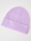 Boston + Bailey Rib Beanie, Lavender product photo