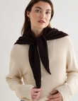 Boston + Bailey Triangle Scarf, Chocolate product photo