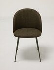 LUCA Furniture Osaka Dining Chair, Basel Green product photo View 02 S