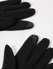 Boston + Bailey Bow Detail Gloves, Black product photo View 03 S