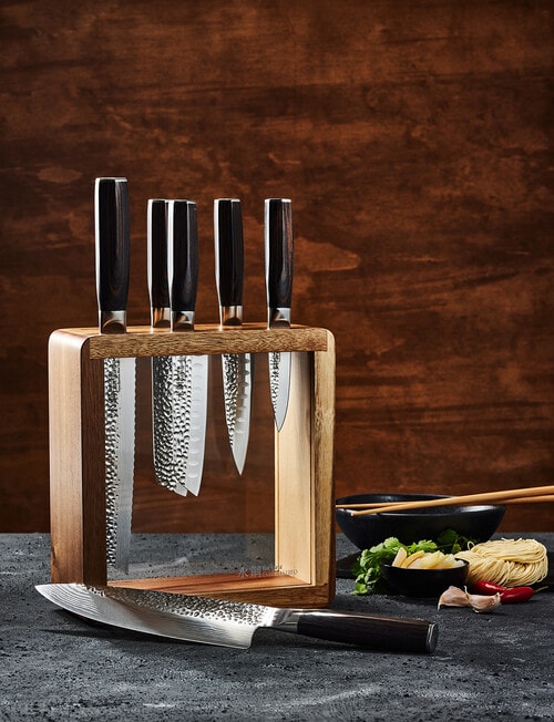 Baccarat Damashiro Emperor Mokuzai Block, 7-Piece product photo View 04 L