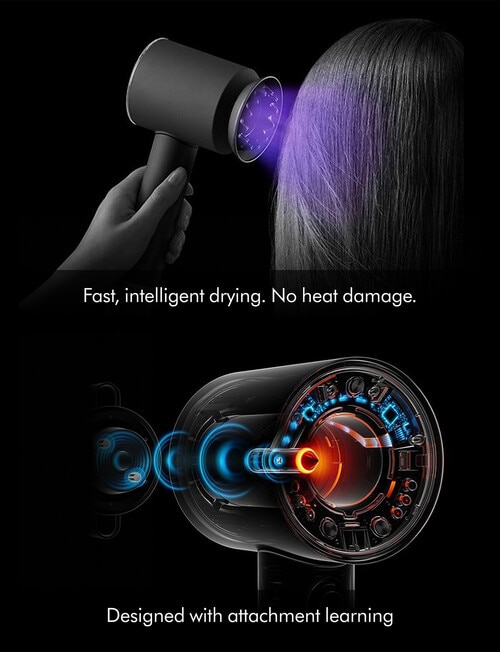 Dyson Supersonic Nural Hair Dryer, Amber Silk product photo View 04 L