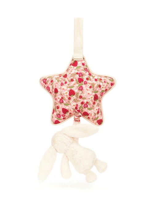 Jellycat Blossom Cream Bunny Music Pull product photo View 02 L