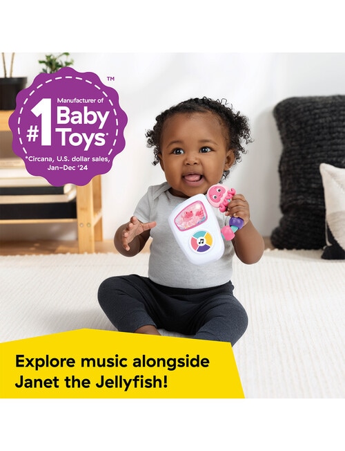 Baby Einstein Take Along Tunes Musical Toy, Jammin Janet product photo View 05 L