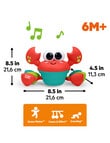 Baby Einstein Crawling Crab Red product photo View 02 S