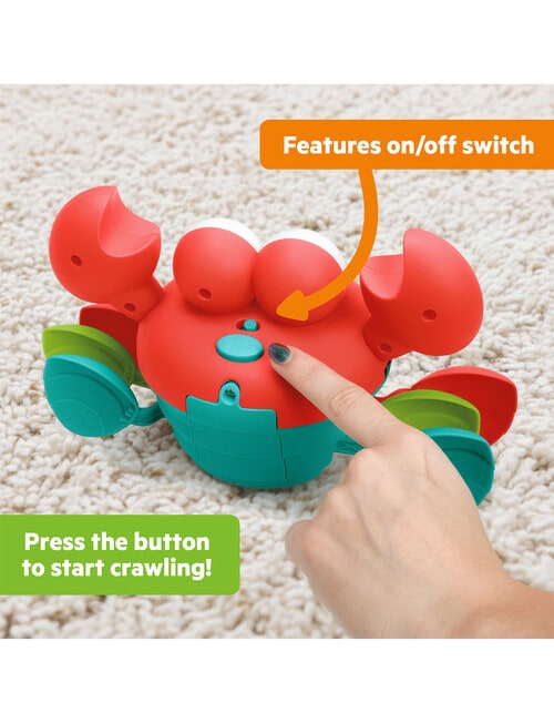 Baby Einstein Crawling Crab Red product photo View 06 L