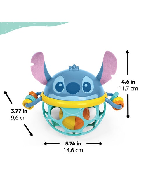 Disney baby STITCH Jingle & Shake Rattle Toy product photo View 03 L