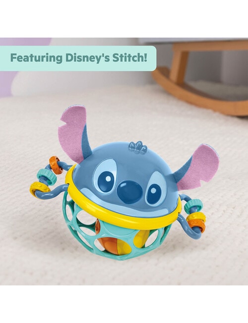 Disney baby STITCH Jingle & Shake Rattle Toy product photo View 05 L