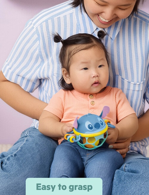 Disney baby STITCH Jingle & Shake Rattle Toy product photo View 07 L