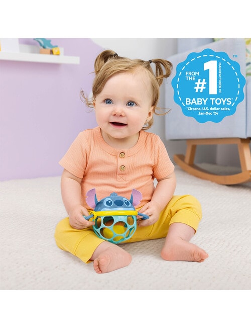 Disney baby STITCH Jingle & Shake Rattle Toy product photo View 09 L