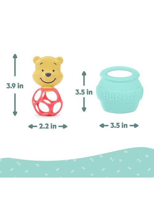 Disney baby Hunny & Shake Rattle Teether product photo View 04 L