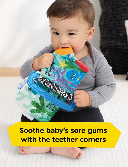 Baby Einstein Shades of the Sea Teether Book product photo View 09 L