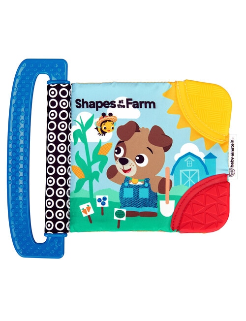 Baby Einstein Shapes at the Farm Teether Book product photo View 02 L