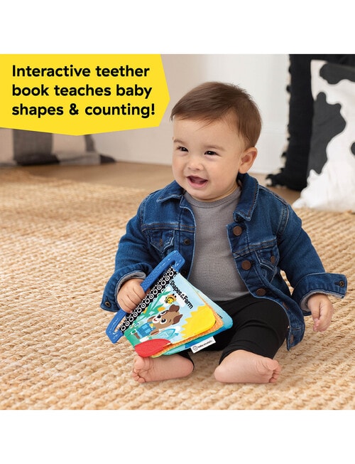 Baby Einstein Shapes at the Farm Teether Book product photo View 07 L