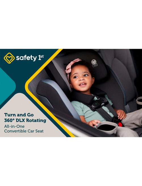 Safety First Turn and Go 360 DLX Rotating All-in-One Convertible Car Seat product photo View 16 L