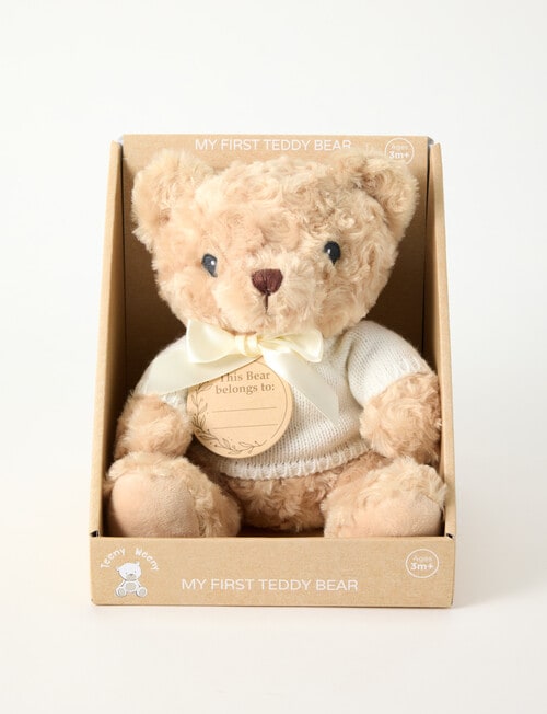 Teeny Weeny My First Teddy Bear, Cream product photo View 02 L