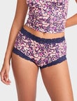 Jockey Parisienne Cotton Full Brief, Fiesta Flora product photo