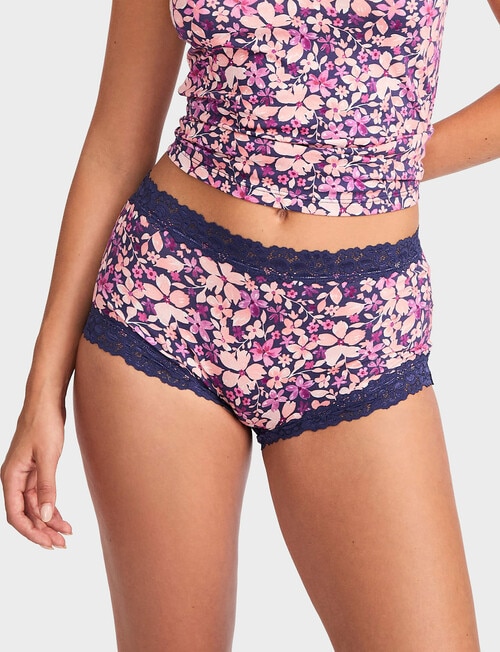 Jockey Parisienne Cotton Full Brief, Fiesta Flora product photo