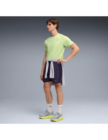 Puma Run Velocity 7" Short, Plum product photo