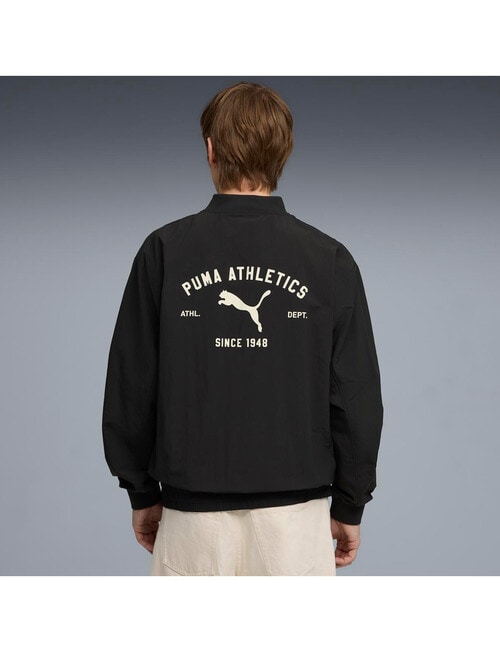 Puma Class Bomber Jacket, Black product photo View 03 L