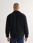 Gasoline Wool Blend Jacket, Black product photo View 02 S