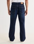Gasoline Straight Leg Jean, Indigo product photo View 02 S
