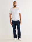 Gasoline Straight Leg Jean, Indigo product photo View 03 S