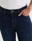 Gasoline Straight Leg Jean, Indigo product photo View 04 S