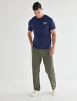 Gasoline Carpenter Straight Leg Pant, Khaki product photo View 03 S