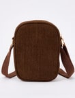Zest Cord Maisie Bag, Chocolate product photo View 02 S