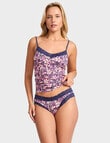 Jockey Parisienne Cotton Bikini Brief, Fiesta Floral product photo View 03 S